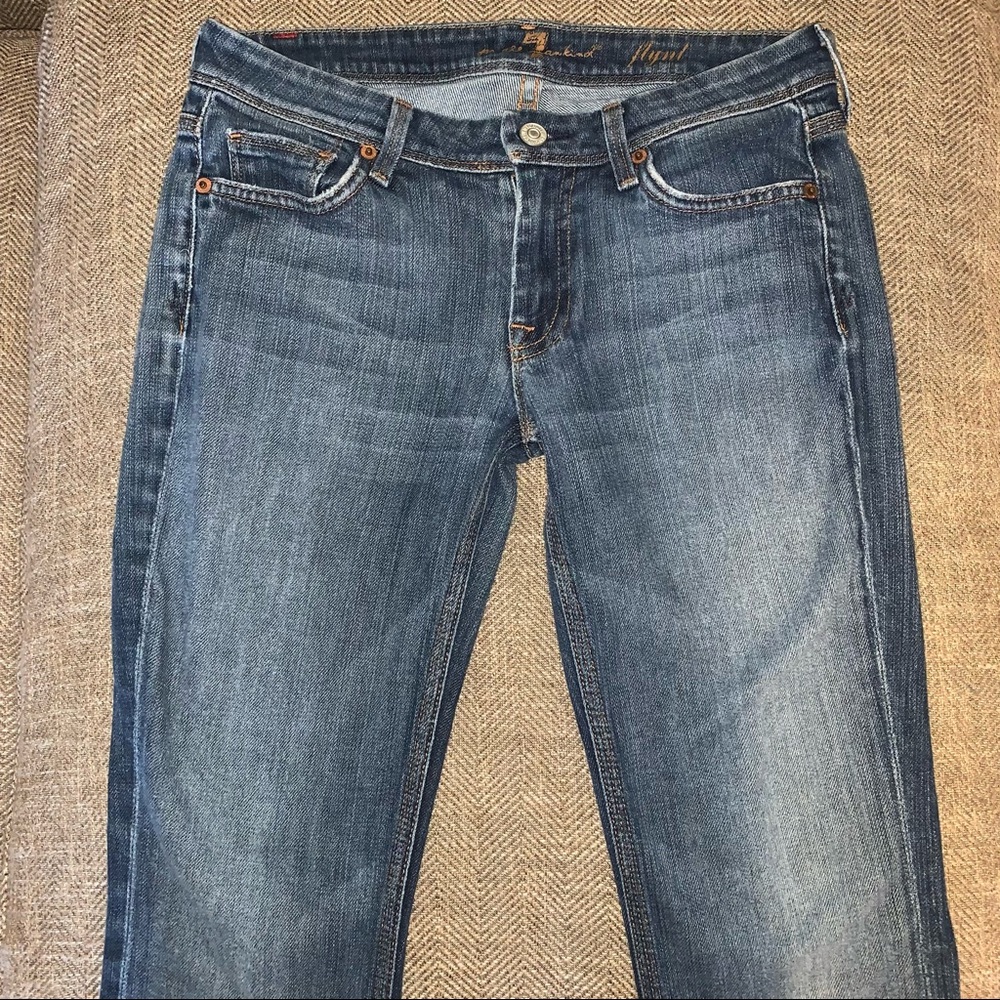 EUC 7 for all Mankind Flynt Bootcut Jeans Size 27.